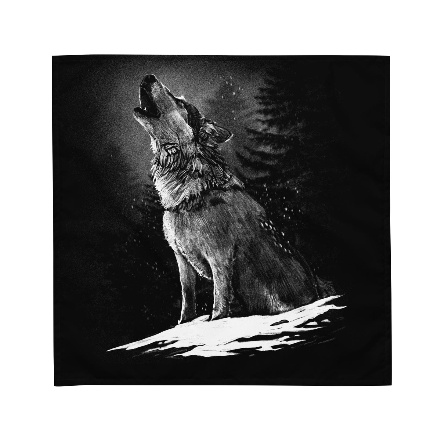 Heulender Wolf Bandana