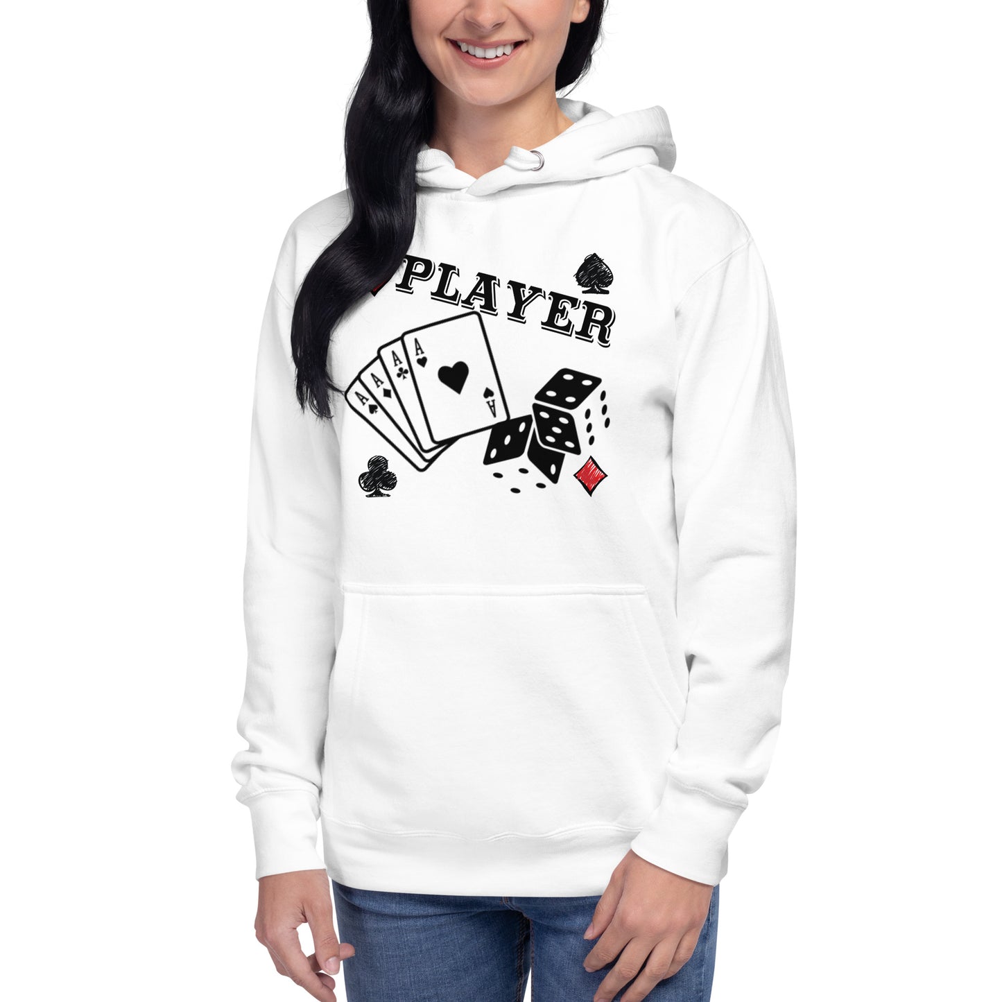 Player Unisex-Kapuzenpullover