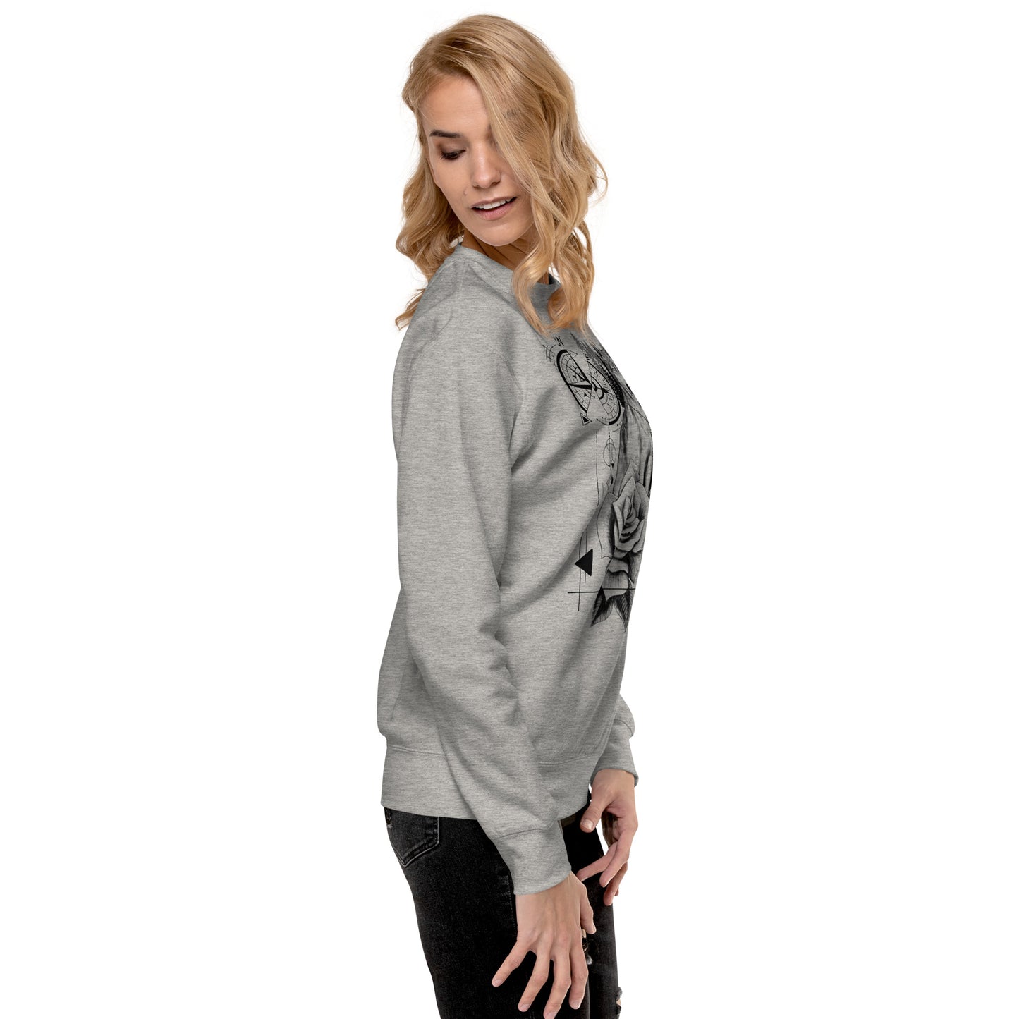 Wolf Rose Unisex-Premium-Pullover