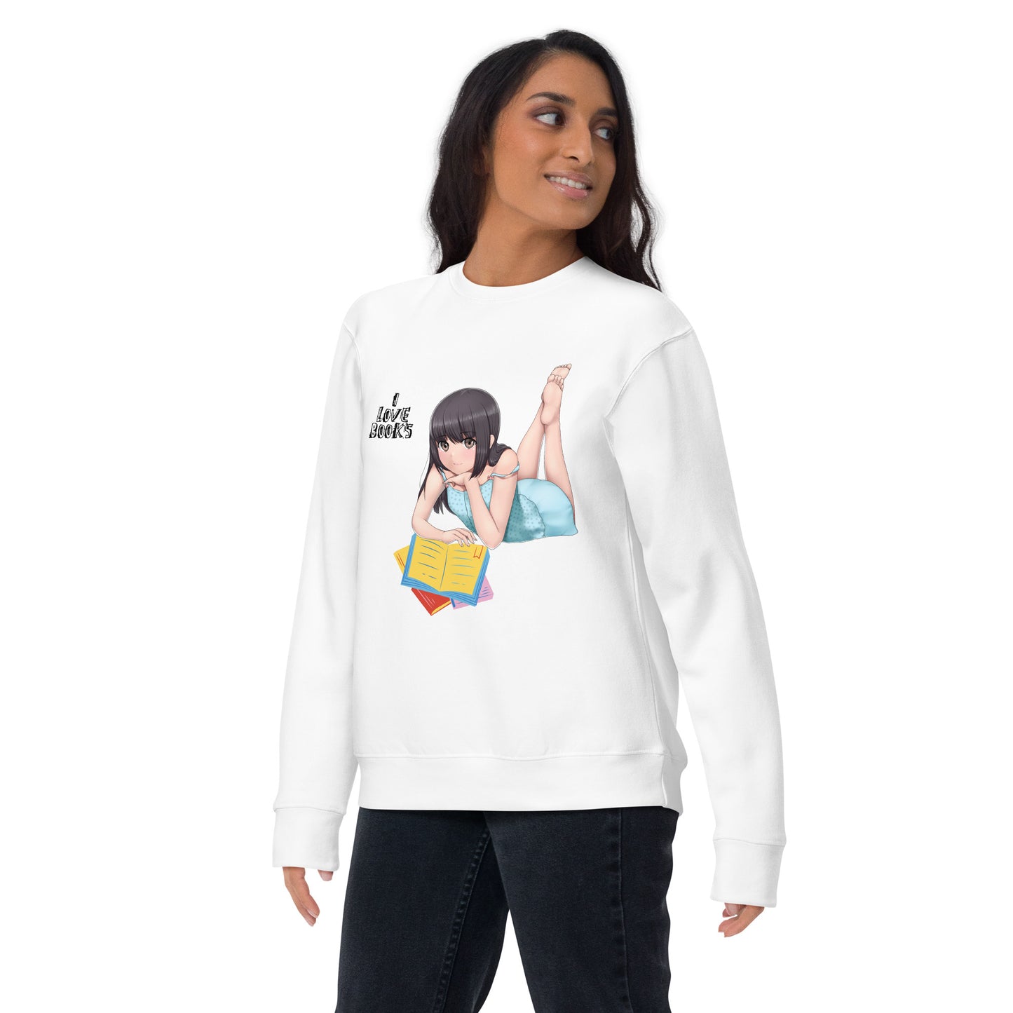 Anime Buch Unisex-Premium-Pullover