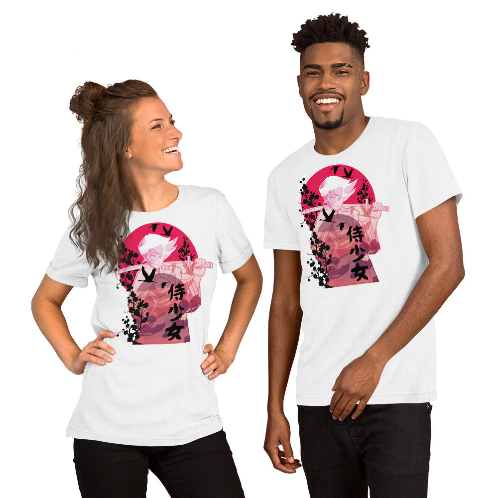 samurai-woman-anime Unisex-T-Shirt