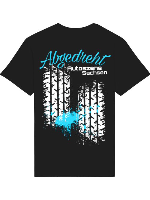 Autoszene Abgedreht T-Shirt-Blau