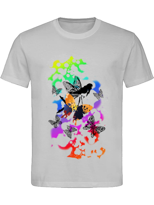 Fee-Schmetterling- T-Shirt Unisex