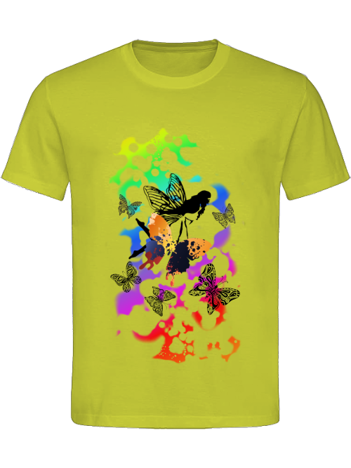 Fee-Schmetterling- T-Shirt Unisex