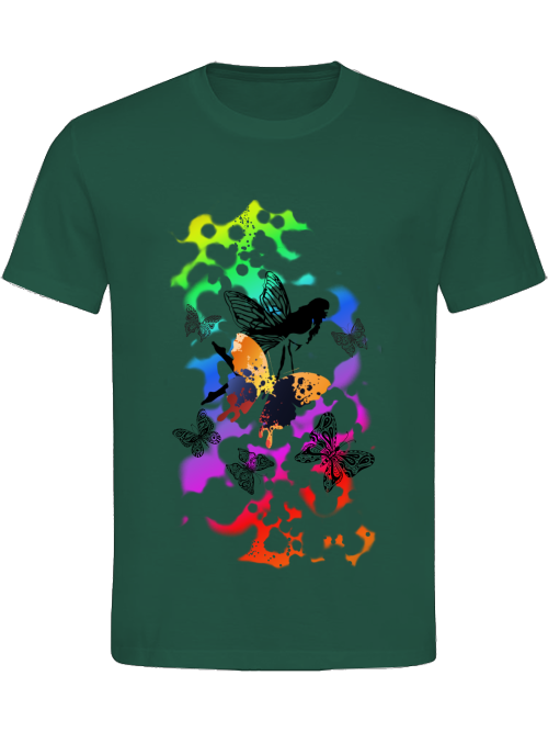 Fee-Schmetterling- T-Shirt Unisex