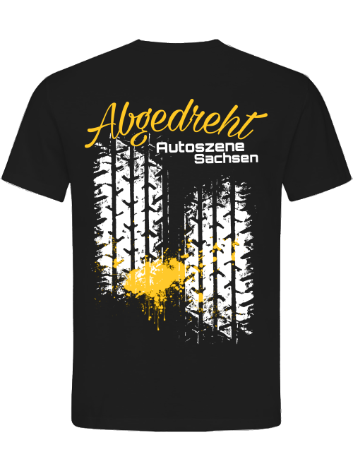 Autoszene Abgedreht T-Shirt-Unisex-Gelb