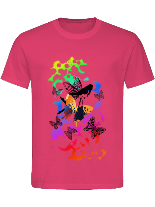 Fee-Schmetterling- T-Shirt Unisex