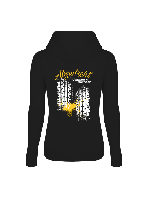 Autoszene Abgedreht Girlie Hoodie-Gelb