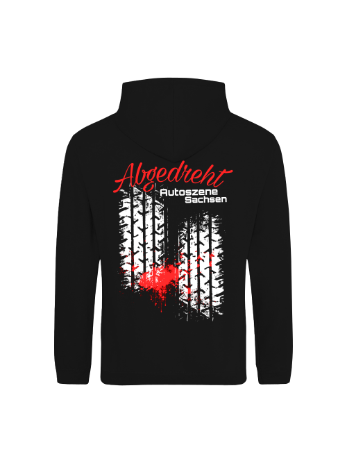 Autoszene Abgedreht Hoodie-Rot
