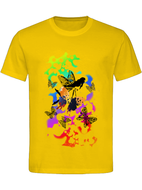 Fee-Schmetterling- T-Shirt Unisex