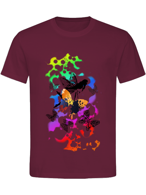 Fee-Schmetterling- T-Shirt Unisex