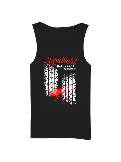 Autoszene Abgedreht Tank Top-Rot