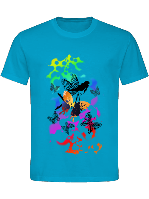 Fee-Schmetterling- T-Shirt Unisex
