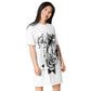 Wolf Rose T-Shirt-Kleid