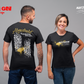Autoszene Abgedreht T-Shirt-Unisex-Gelb
