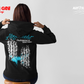 Autoszene Abgedreht Girlie Hoodie-Blau
