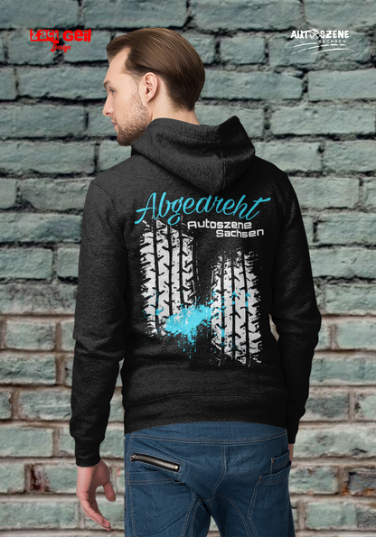 Autoszene Abgedreht Hoodie-Blau