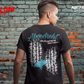 Autoszene Abgedreht T-Shirt-Blau