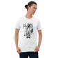 Wolf Rose Kurzärmeliges Unisex-T-Shirt