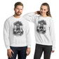 Wikinger Frau Unisex-Pullover