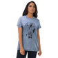 Wolf Rose Denim-T-Shirt