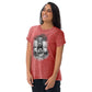 Wikinger Frau Denim-T-Shirt