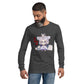 Fuchs Langärmeliges Unisex-T-Shirt