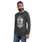 Wikinger Frau Langärmeliges Unisex-T-Shirt