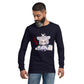 Fuchs Langärmeliges Unisex-T-Shirt