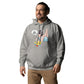 Anime Buch Unisex-Kapuzenpullover