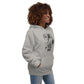 Wolf Rose Unisex-Kapuzenpullover