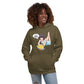 Anime Buch Unisex-Kapuzenpullover