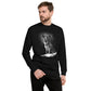 Heulender Wolf Unisex-Premium-Pullover