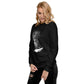 Heulender Wolf Unisex-Premium-Pullover