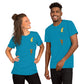 monkey-climbing-for-banana Unisex-T-Shirt