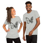 Butterfly-Natur Unisex-T-Shirt
