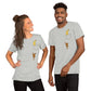 monkey-climbing-for-banana Unisex-T-Shirt