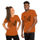 Butterfly-Natur Unisex-T-Shirt