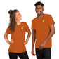 monkey-climbing-for-banana Unisex-T-Shirt