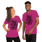 Blume Schmetterling Unisex-T-Shirt