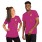 monkey-climbing-for-banana Unisex-T-Shirt
