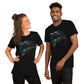 raven-bird-with-viking-rune Unisex-T-Shirt