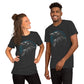 raven-bird-with-viking-rune Unisex-T-Shirt