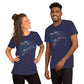 raven-bird-with-viking-rune Unisex-T-Shirt