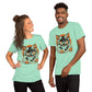 halloween-cat-pumpkins Unisex-T-Shirt
