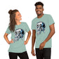 viking-skull-and-beard Unisex-T-Shirt