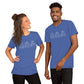monkeys-senses-illustration Unisex-T-Shirt