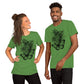 Blume Schmetterling Unisex-T-Shirt