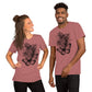 Blume Schmetterling Unisex-T-Shirt