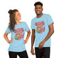 axolotl-eating-ramen Unisex-T-Shirt